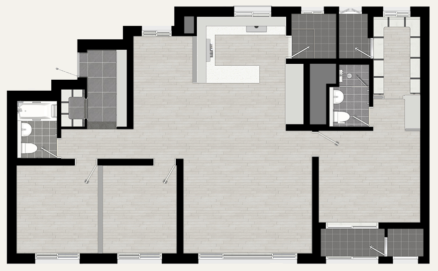 울산 호수공원 에일린의 뜰 타입