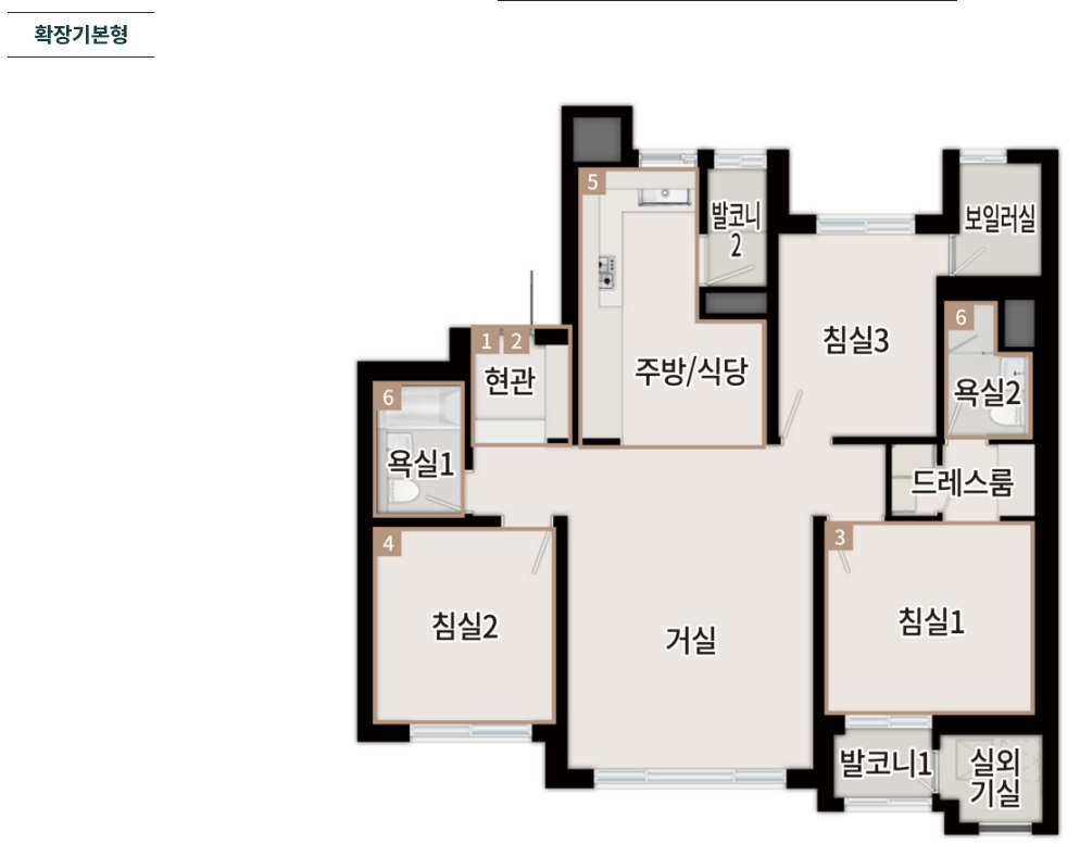 동래 푸르지오 에듀포레 청약 타입