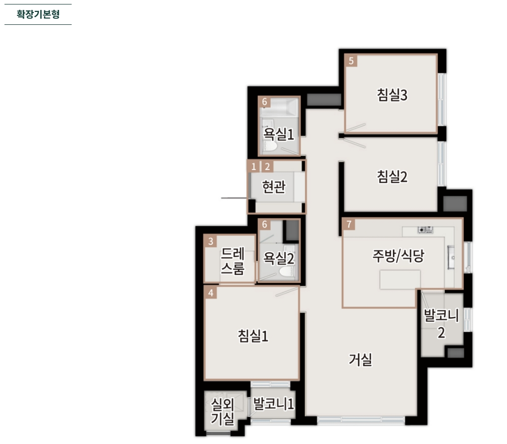 동래 푸르지오 에듀포레 청약 타입