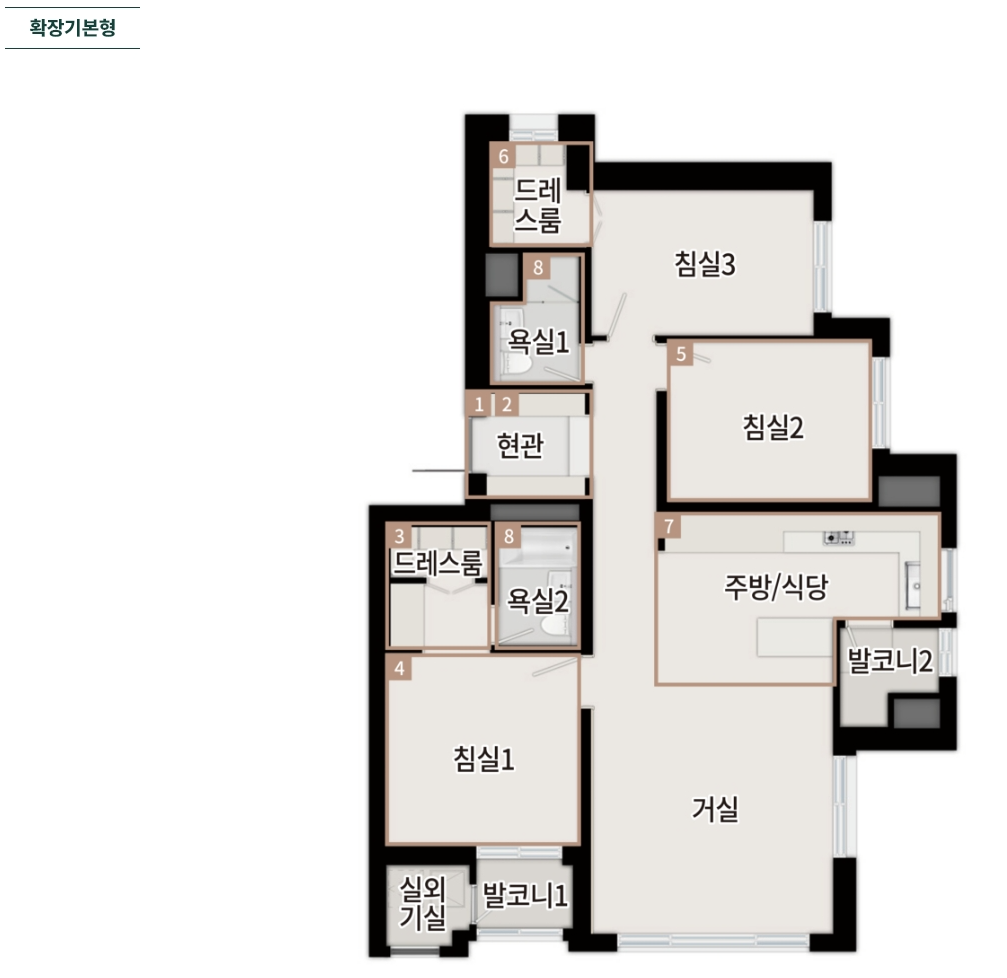 동래 푸르지오 에듀포레 청약 타입