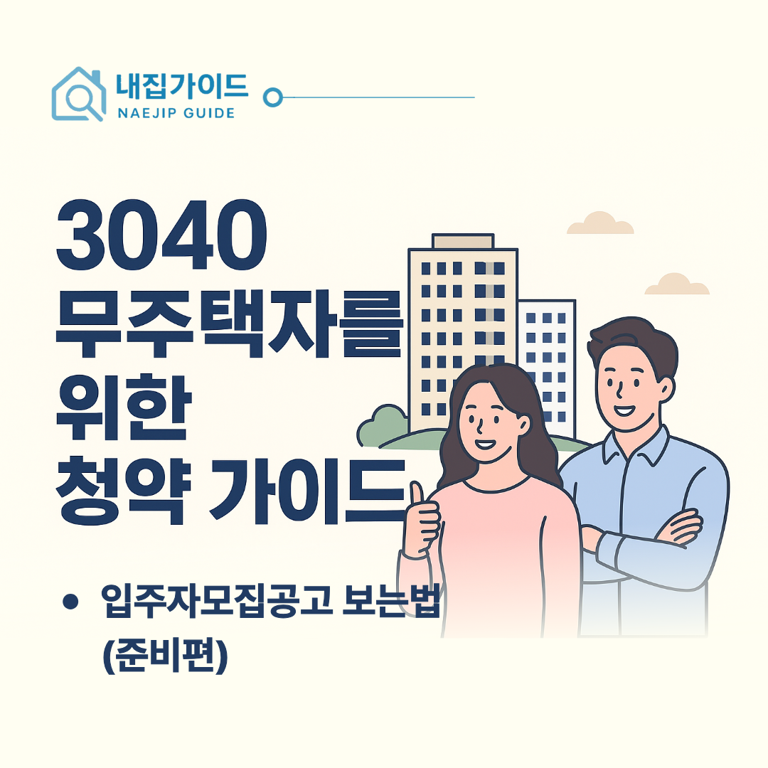 입주자모집공고 보는법